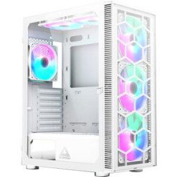 Montech Caja ATX X3 Glass RGB Vidrio Templado Blanco