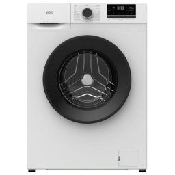 Lavadora carga frontal VOK 6Kg 1000 RPM Motor Inverter 15 programas Función Vapor