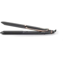 BaByliss Plancha de pelo ST394E Smooth Pro 235 con placas extralargas. Negro