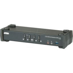 ATEN CS1924 - 4 puertos USB 3,0 4K DisplayPort KVM Switch