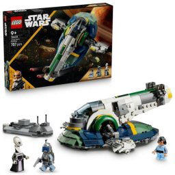 Set de construcción LEGO Star Wars Nave Estelar de Jango Fett 707 piezas 3 minifiguras