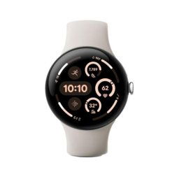 Smartwatch Google Pixel Watch 3 GPS Wifi 45mm AMOLED Cardio Salud Plata