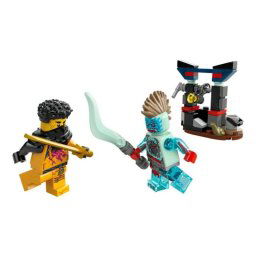 Set LEGO Ninjago Batalla de Arin vs Dragoniano 30700 Fuente Cabrestante y 2 Minifiguras