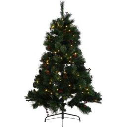 Fijalo Arbol navidad led pvc verde 100x100x150 cm