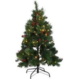 Fijalo Arbol navidad led pvc verde 80x80x120 cm