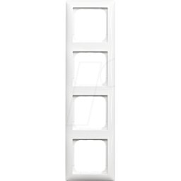 BUSCH-JAEGER EL BJ 1724-914 - Marco de cobertura balance® si 4 aumentos, blanco alpino
