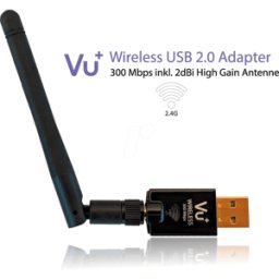 VU+ 13179 - Lápiz USB WLAN con antena de alta ganancia de 2dBi