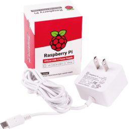 RASPBERRY PI RPI PS 15W WT US - Fuente de alimentación Pi 4 USB-C de frambuesa - enchufe para