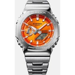 Casio Reloj de hombre G-Shock GM-2110D-4AER de acero. Plata