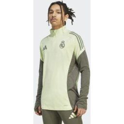 Adidas Sudadera entrenamiento de hombre Real Madrid CF 2025-2026 Tiro 25 Competition . Verde L