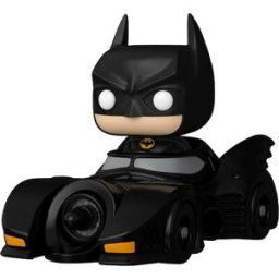 Funko Figura Pop Ride Dlx Batman con Batmobil Dc Comics (1989).