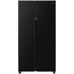 Candy Frigorífico americano , Total No Frost, Motor Inverter, SBS - CHSBSO-6174B. Negro