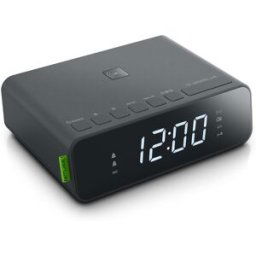 Muse Radio Despertador M-175 WI con cargador Ind.. Negro