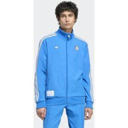 Adidas Sudadera de hombre Real Madrid CF Terrace Icons Originals. Azul M