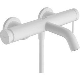 Hansgrohe Grifo monomando para bañera o ducha Tecturis S . Blanco mate