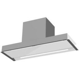 Cata Campana de techo 5 niveles de extracción + 1 turbo, purificador de aire integrado - RENOVA PURE AIR MNV90 GWH. Blanco