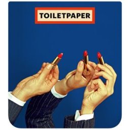 Samsung Tarjeta interactiva Toiletpaper Lipstick para Galaxy Z Flip 5.
