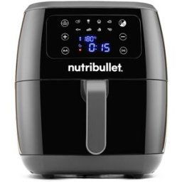 NutriBullet Freidora de aire NBA071B XXL con capacidad para 7 litros. Negro