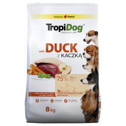 Tropidog Premium Adult Small pato y arroz - 2 x 8 kg
