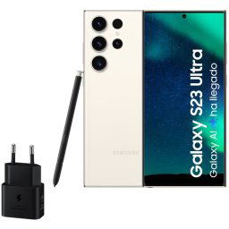 Samsung Galaxy S23 Ultra 512GB Algodón Libre + Cargador 25W