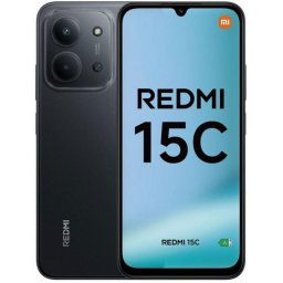 Smartphone Xiaomi Redmi 15C 4GB 128GB 5G Dual SIM Pantalla 6.9" Negro Medianoche