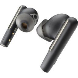 Auriculares Poly inalámbricos con Cancelación de Ruido, Micrófono y estuche negro