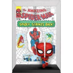 Funko Figura Pop Comic Cover SpiderMan Final Suit Marvel Spiderman.