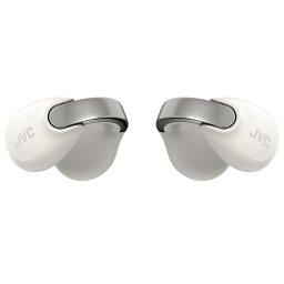 Auriculares JVC inalámbricos Bluetooth 5.3 abiertos con clip, micrófono y color blanco