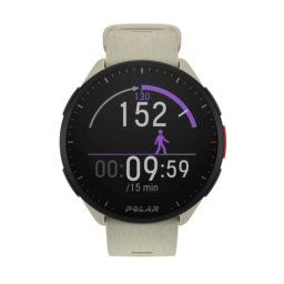 Smartwatch Polar Pacer GPS Bluetooth 5.1 Blanco pantalla MIP siempre activa resistente al agua