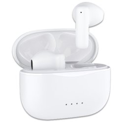 PcCom Essential Start Auriculares Bluetooth 6.0 TWS Blancos