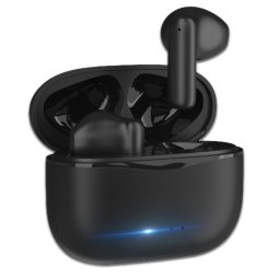 PcCom Essential Start Auriculares Bluetooth 6.0 TWS Negros