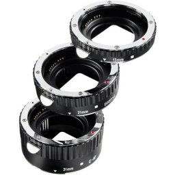 Walimex Pro Juego de Anillos Extensores Macro para Canon