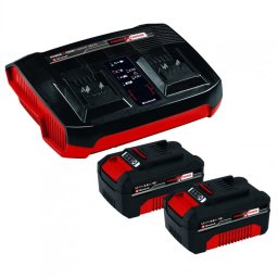 Einhell PXC Kit 2 Baterías 18V 4Ah + Cargador Doble