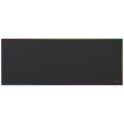 Mars Gaming Mmp224 Alfombrilla Gaming Xxl 88x33cm Diseño Rainbow Caucho Natural Y Nanotextil Negro