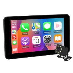 Klack UniversalPantalla de Coche Universal de 7" Inalámbrica Bluetooth con Reproductor Multimedia