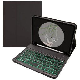 Royal Bailey TS006D Funda con Teclado Bluetooth Inglés QWERTY USA para iPad Mini 6 Negra