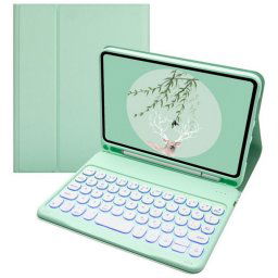 Royal Bailey TS006D Funda con Teclado Bluetooth Inglés QWERTY USA para iPad Mini 6 Verde