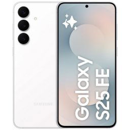 Samsung Galaxy S25 FE 8GB 256GB 6.7" Móvil Potente con Inteligencia Artificial Blanco