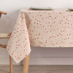 Muare Home Mantel navidad antimanchas reversible jacquard multicolor 350x170 cm