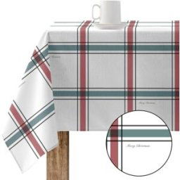 Muare Home Mantel navidad xl antimanchas algodón - 180x250 cm
