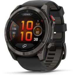 Garmin Reloj Smartwatch Fenix 8 Pro LTE 51mm Zafiro Amoled . Titanio Negro