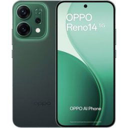 Oppo Reno 14 5G 12GB + 256GB móvil libre. Verde 256 GB + 12 GB RAM