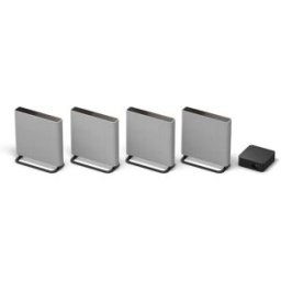 Sony Home Cinema BRAVIA Theatre Quad - Dolby Atmos, sistema de cine en casa con 4 altavoces y 16 canales, Wi-Fi, Bluetooth y 360 Spatial Sound Mapping. Gris