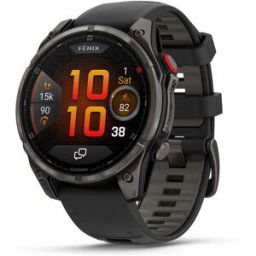Garmin Reloj Smartwatch Fenix 8 Pro LTE 47mm Zafiro Amoled . Titanio Negro