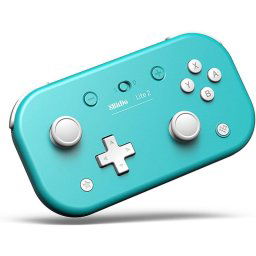 8Bitdo Lite 2 Turquesa Bluetooth/USB Gamepad Analógico/Digital para Android, Nintendo Switch/Lite