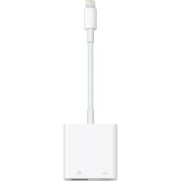Adaptador Lightning Apple MX5J3ZM/A Blanco USB 3.2 Gen 1 Type-A Cable redondo