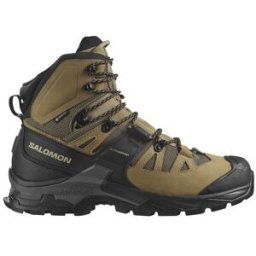Salomon Botas de senderismo de piel para hombre QUEST 4 GTX . Marrón / Negro 44 y 2/3