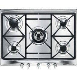 SMEG Placa gas 5 quemadores - SR275XGH2. Inox