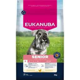Eukanuba Premium Nutrition Senior Small Breed pollo - Pack % - 2 x 3 kg