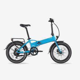 Bicicleta eléctrica Legend Monza 20" Plegable 250W 14Ah Hidráulica Bluetooth Azul